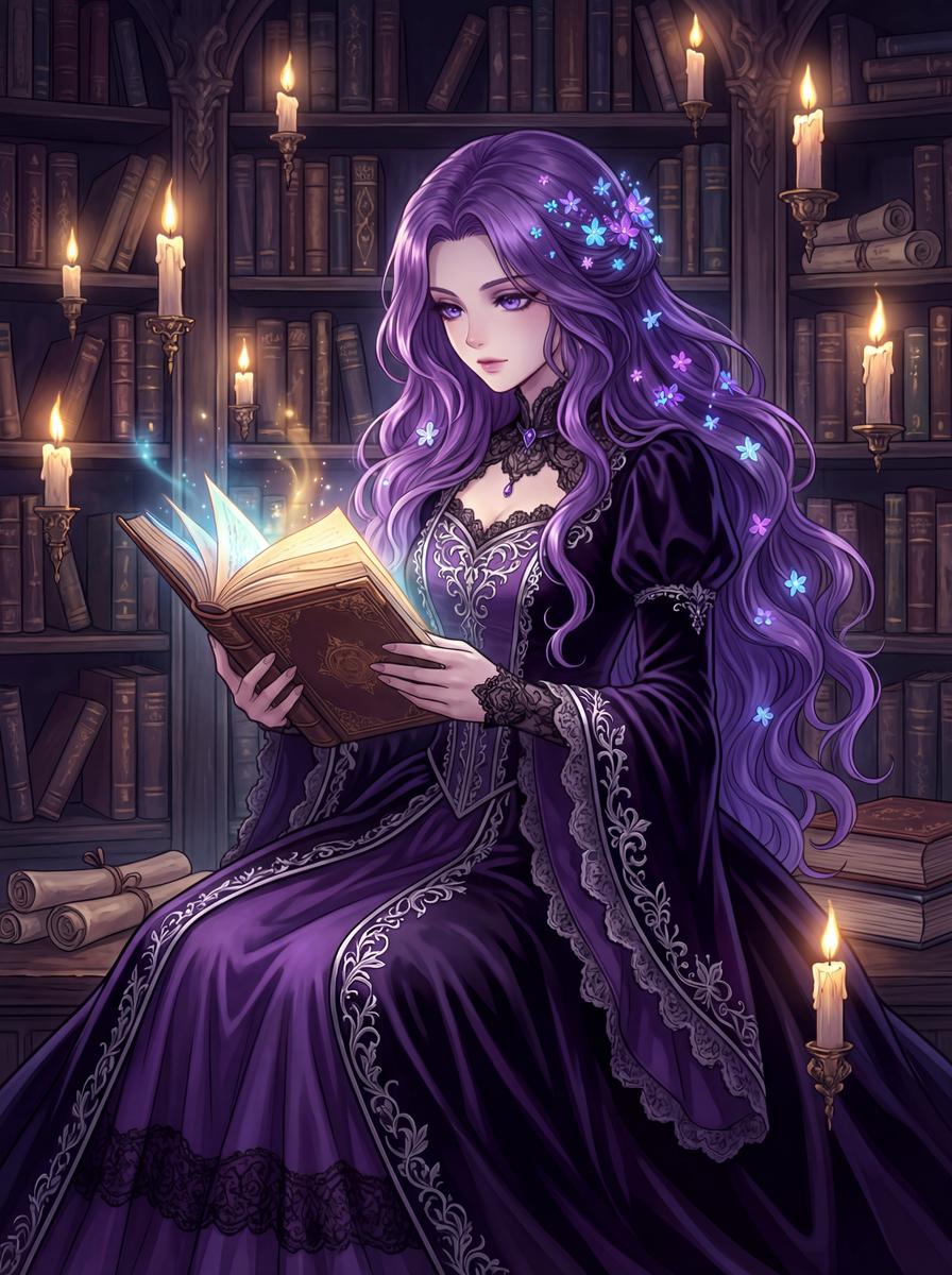 无限臀山动漫-紫夜幻书录奇幻冒险动漫